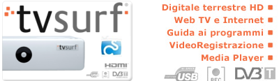 CoolStreaming su Tv-surf con digitale terrestre